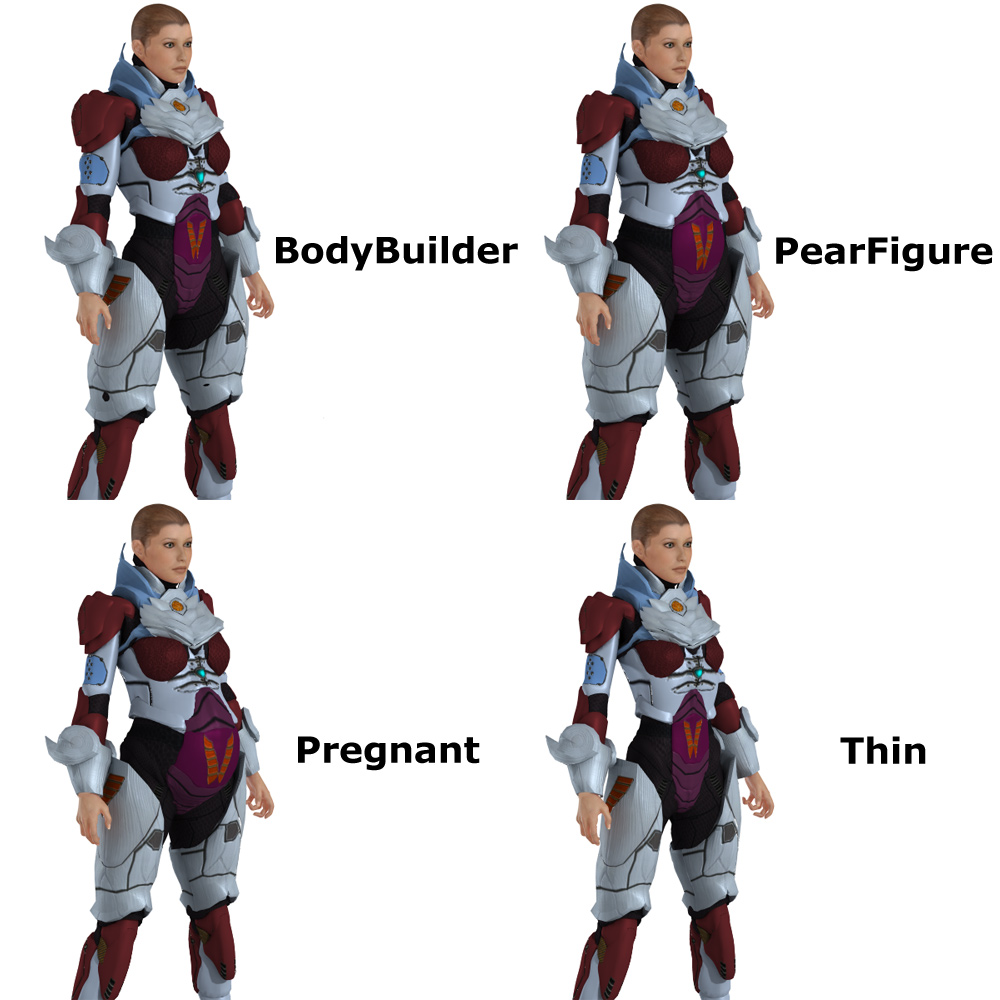 VXM Armor (V4) (for Poser) by N/A