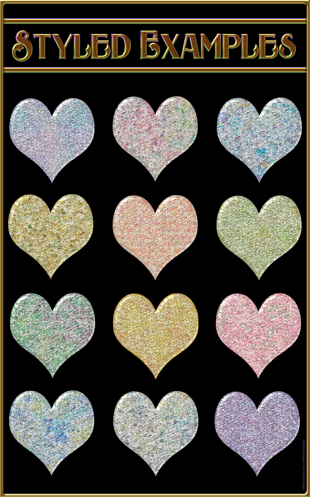BLING! GLAMOUR GLITTER-PASTELS by N/A