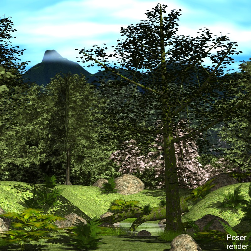 The Lost Forest for Poser by N/A