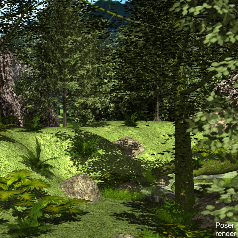 The Lost Forest for Poser by N/A