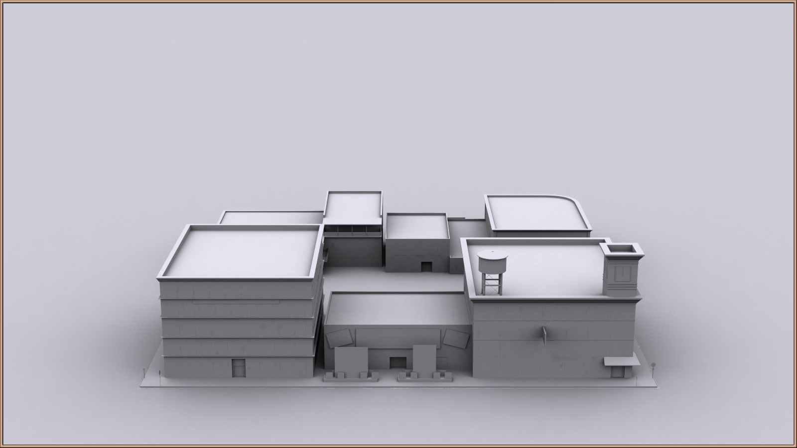 Movie Sets, Low Poly 09 by N/A