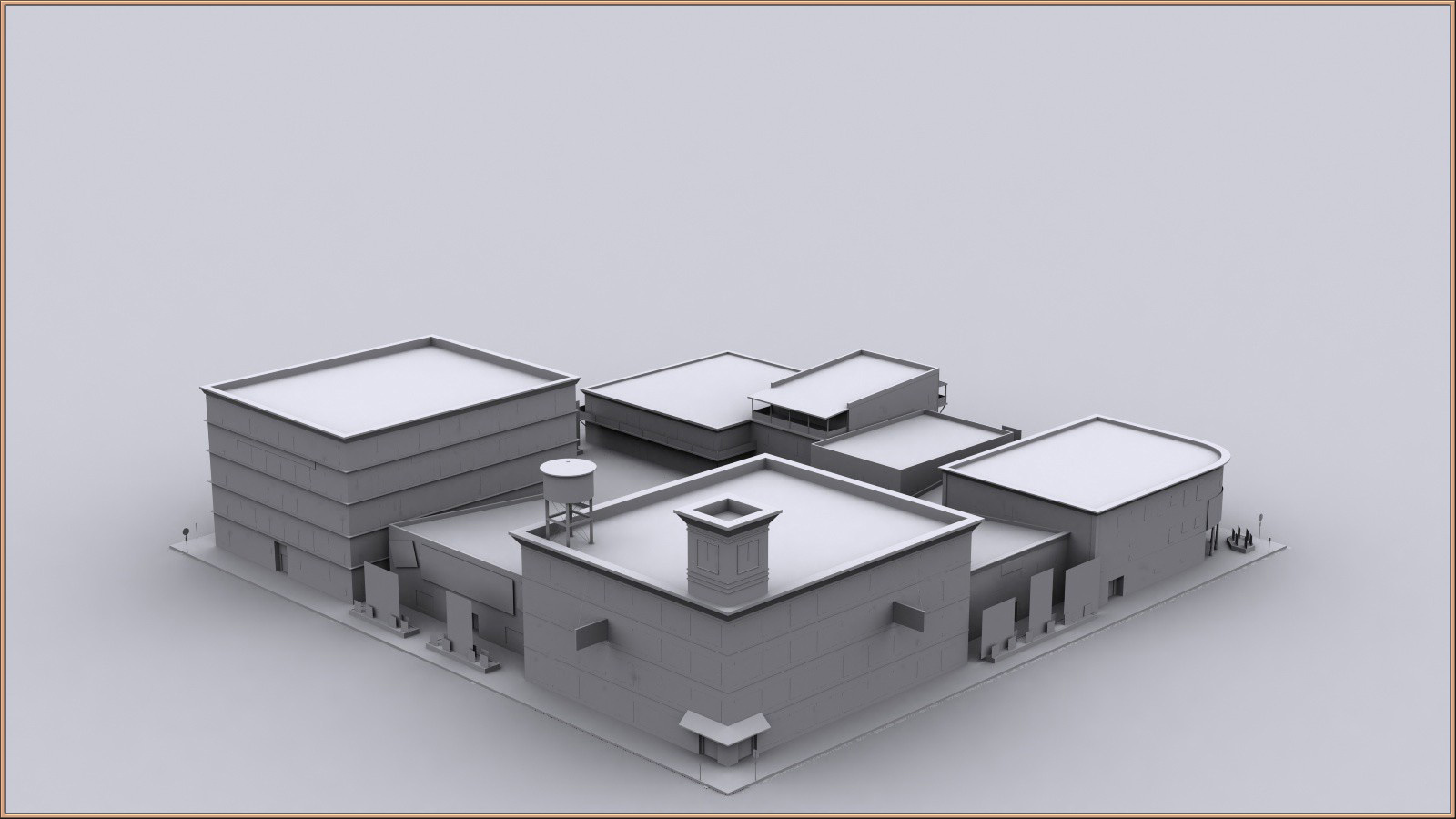 Movie Sets, Low Poly 09 by N/A