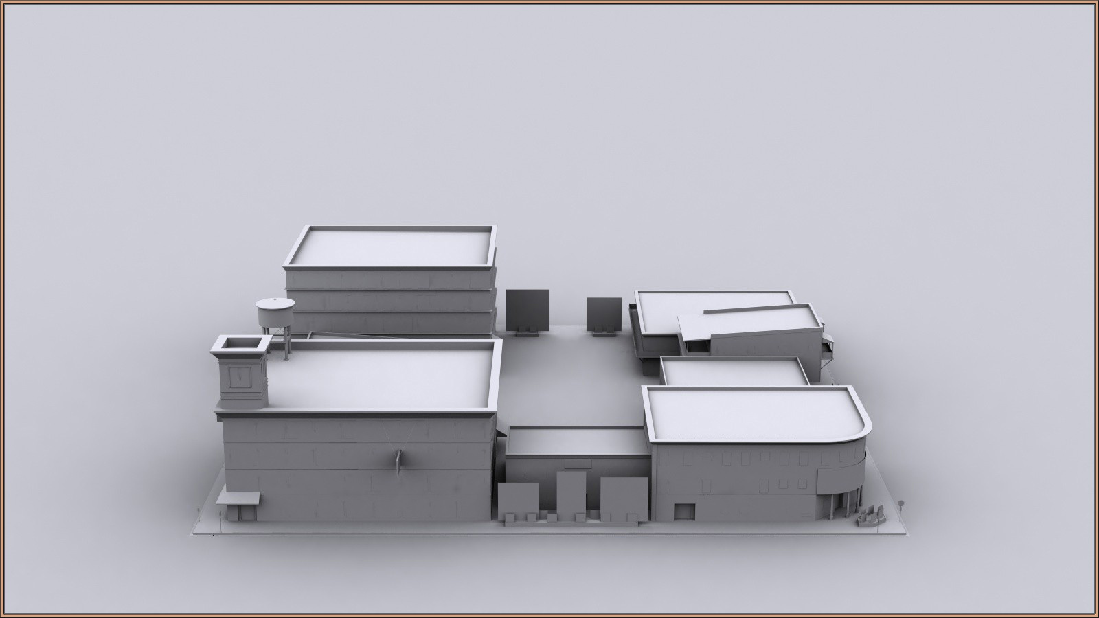 Movie Sets, Low Poly 09 by N/A