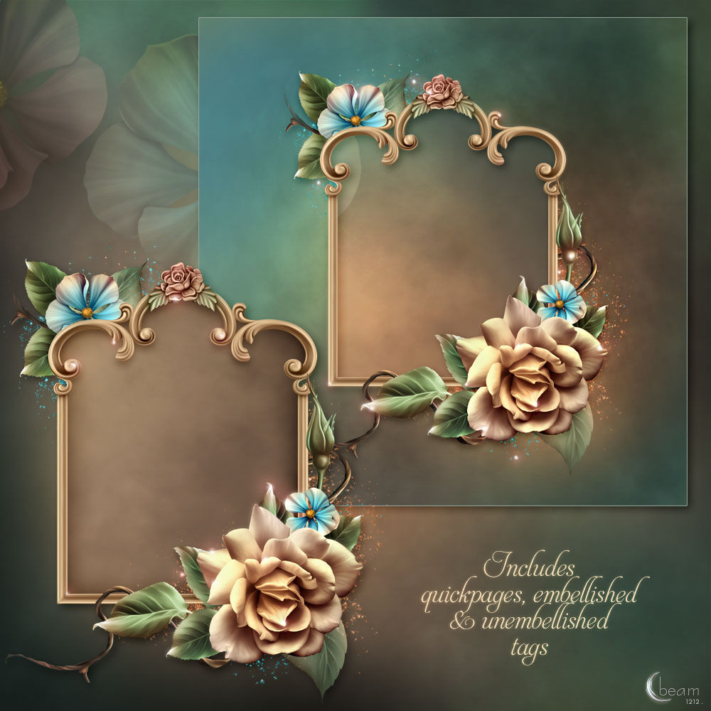 Moonbeam's Champagne Roses by N/A