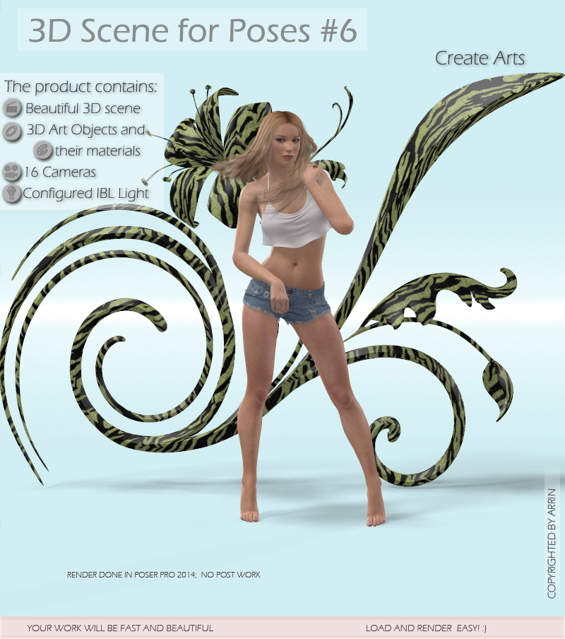 3D Scene for Poses #6 by N/A