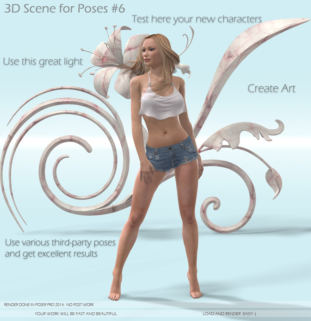 3D Scene for Poses #6 by N/A