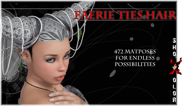 ShoXoloR for Faerie Ties Hair by N/A