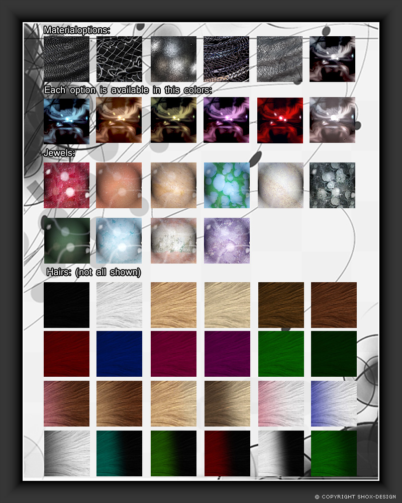 ShoXoloR for Faerie Ties Hair by N/A