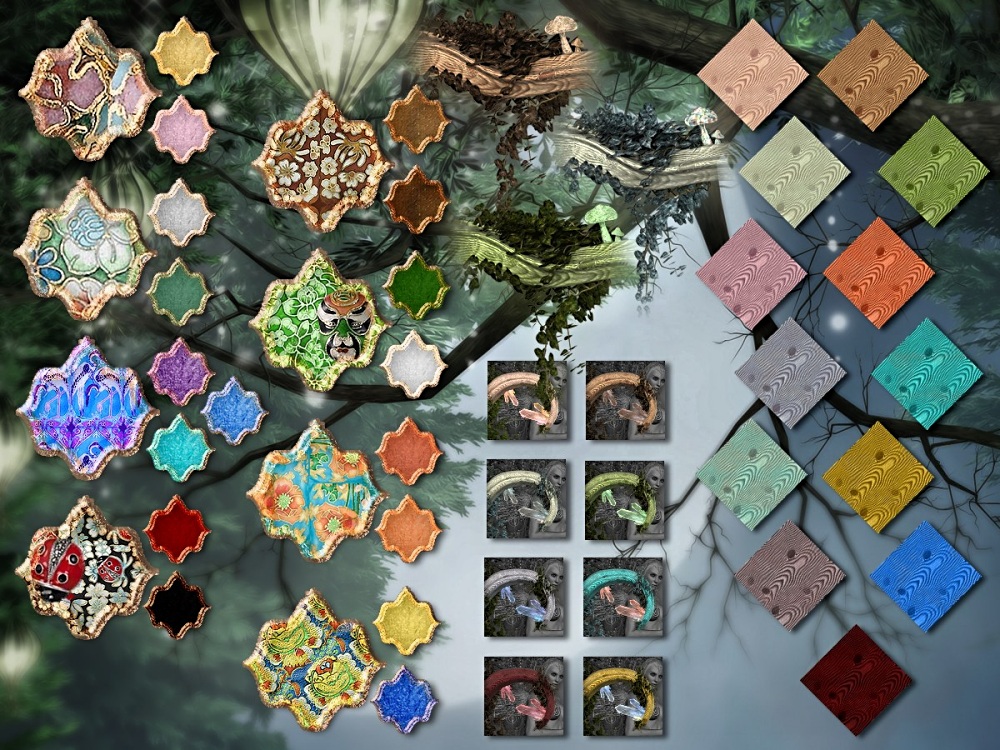Cloisonne for Druid Staff by N/A