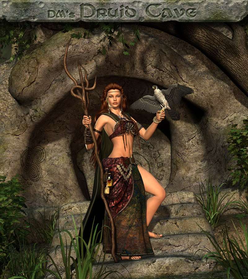 DMs Druid Cave by N/A