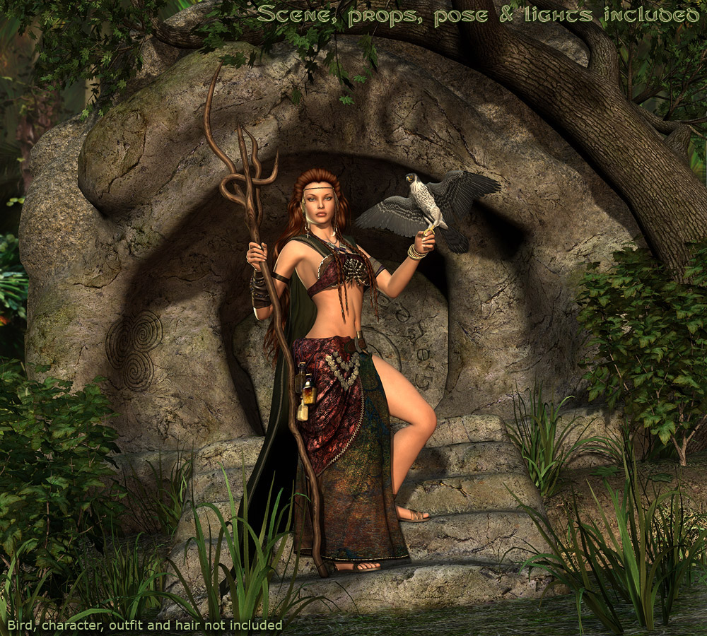 DMs Druid Cave by N/A