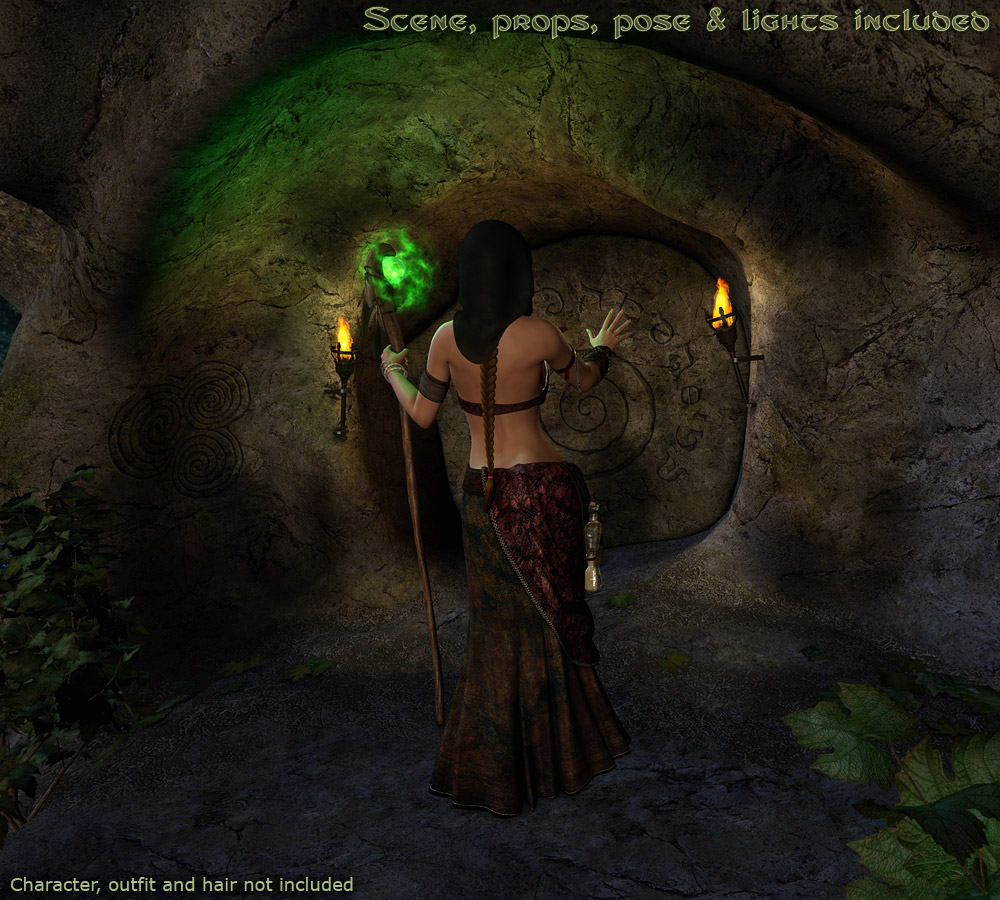 DMs Druid Cave by N/A