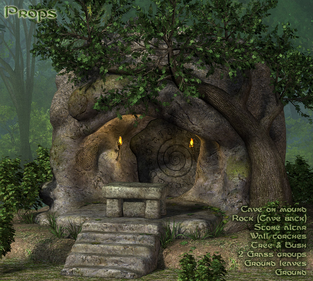 DMs Druid Cave by N/A