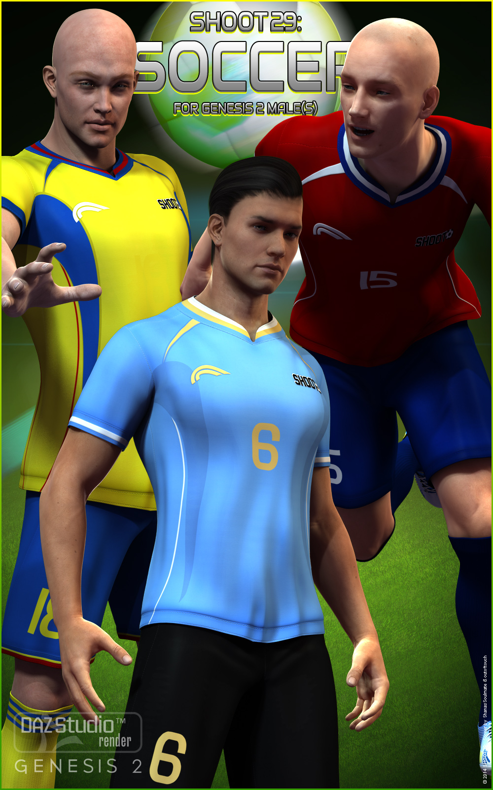 SHOOT 29: Soccer for Genesis 2 Male(s) by N/A