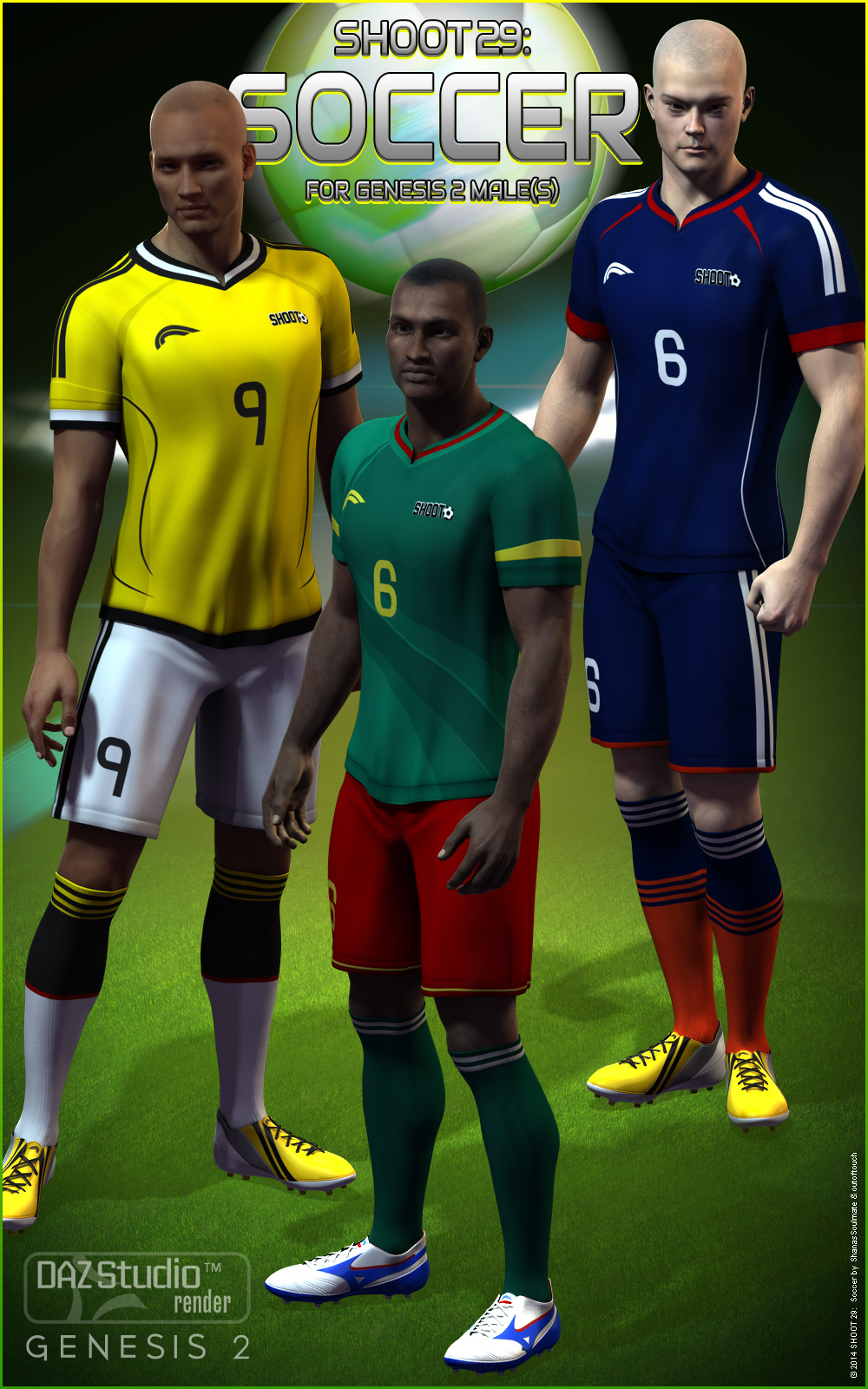 SHOOT 29: Soccer for Genesis 2 Male(s) by N/A