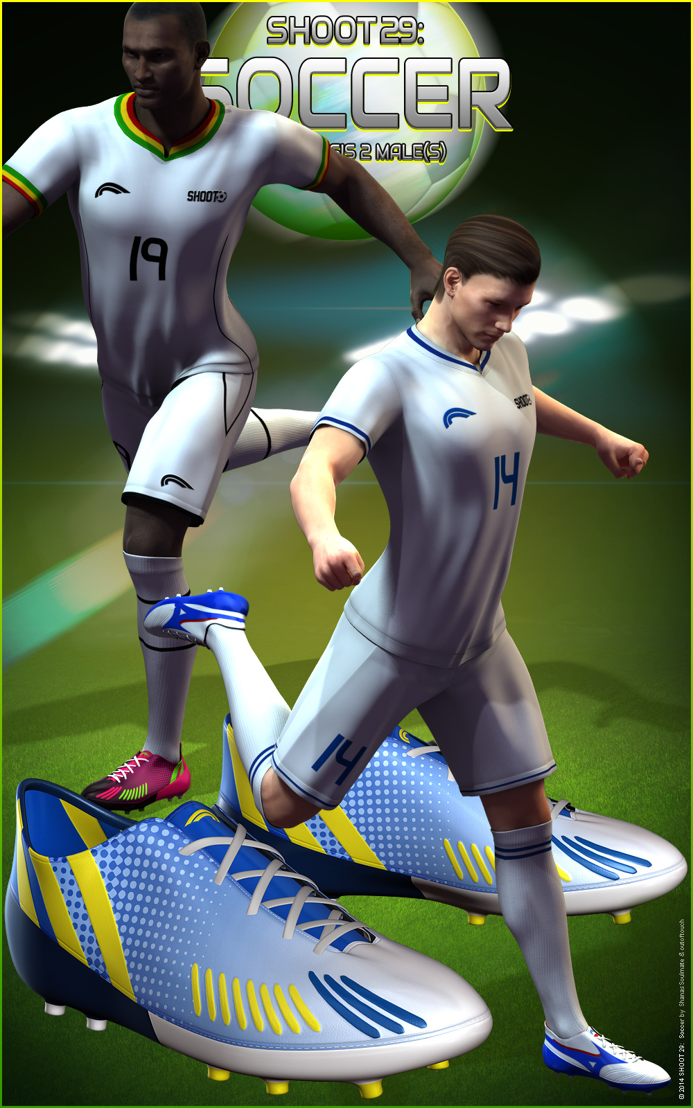 SHOOT 29: Soccer for Genesis 2 Male(s) by N/A