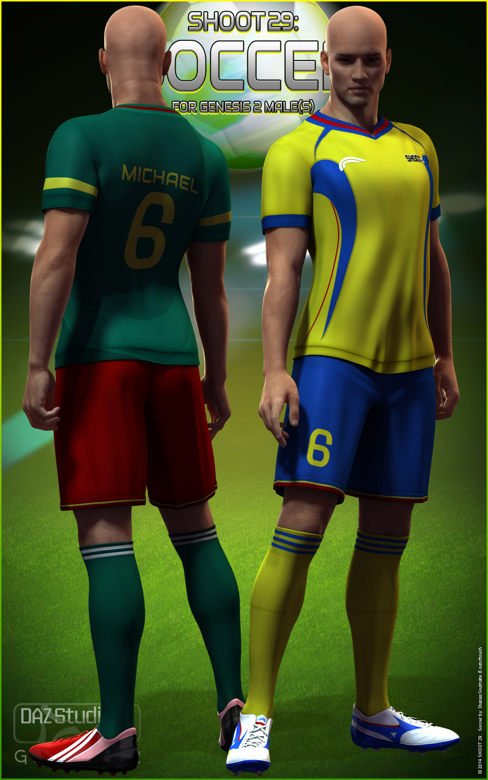 SHOOT 29: Soccer for Genesis 2 Male(s) by N/A