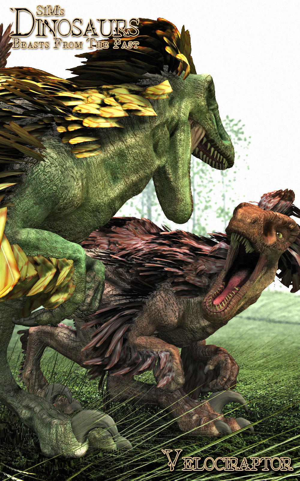 S1M Dinosaurs: Velociraptor by N/A