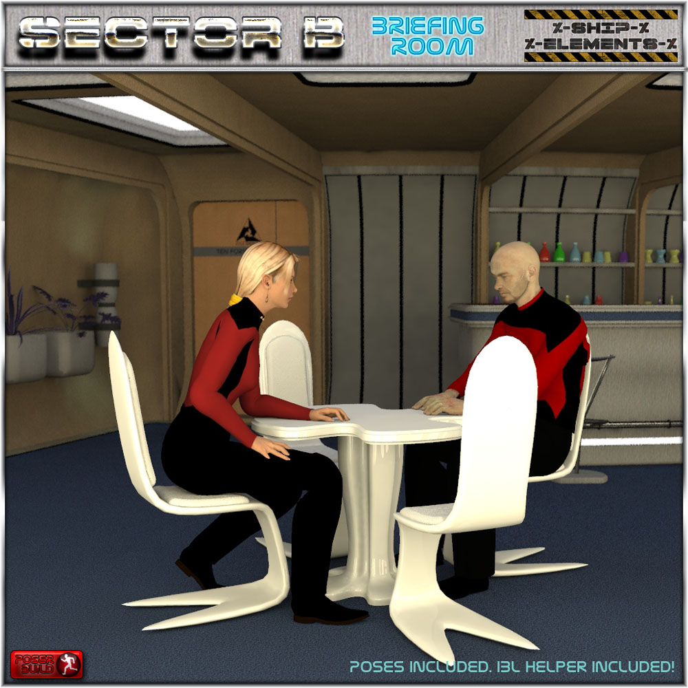 Ship Elements B7: Ten Forward Lounge by N/A