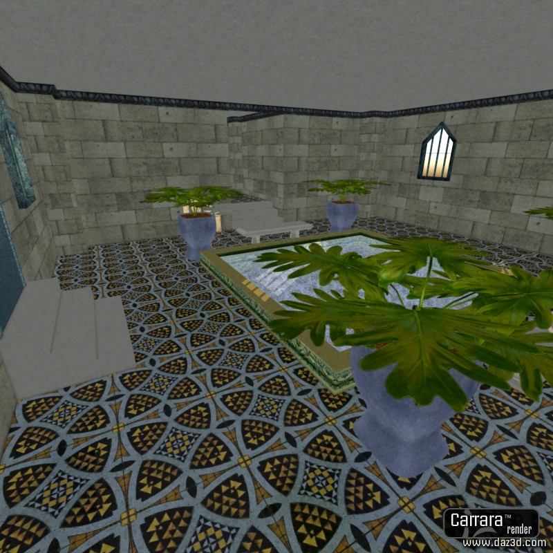 Bathroom of the Palace Carrara by N/A