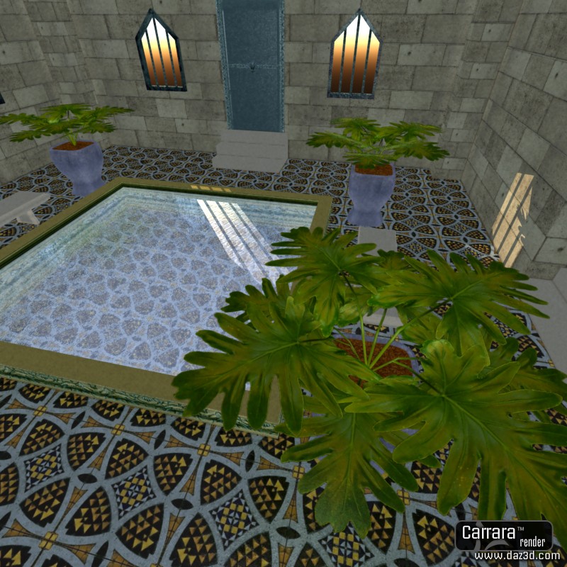 Bathroom of the Palace Carrara by N/A