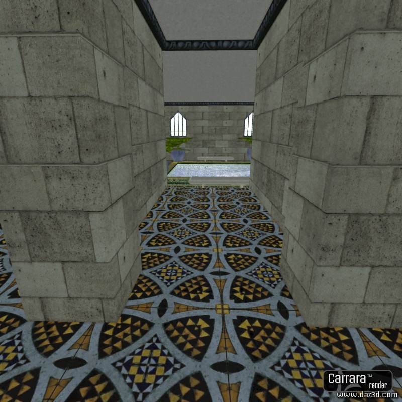 Bathroom of the Palace Carrara by N/A