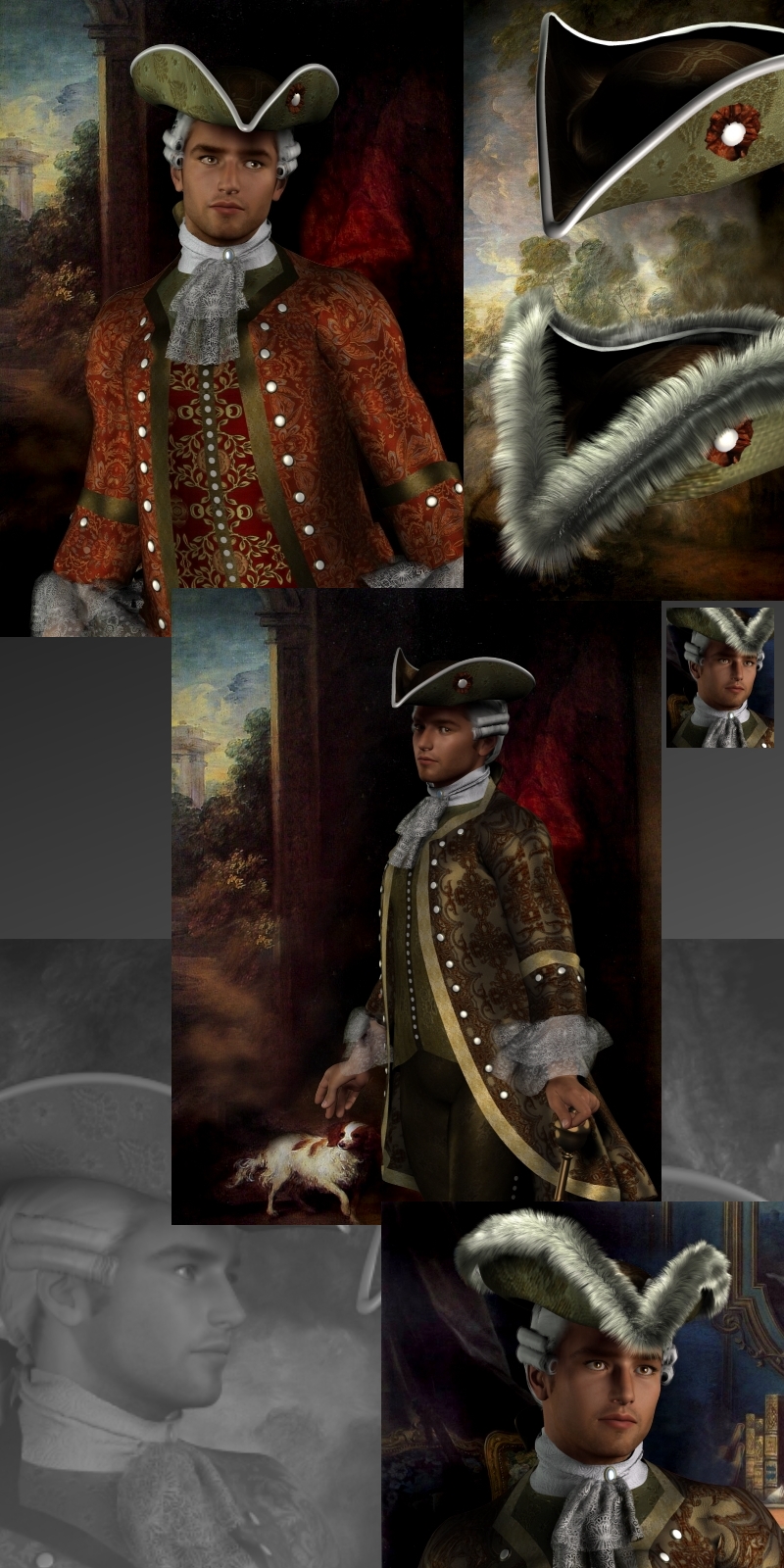 Francois-Philippe M4 18th Century Costume by N/A