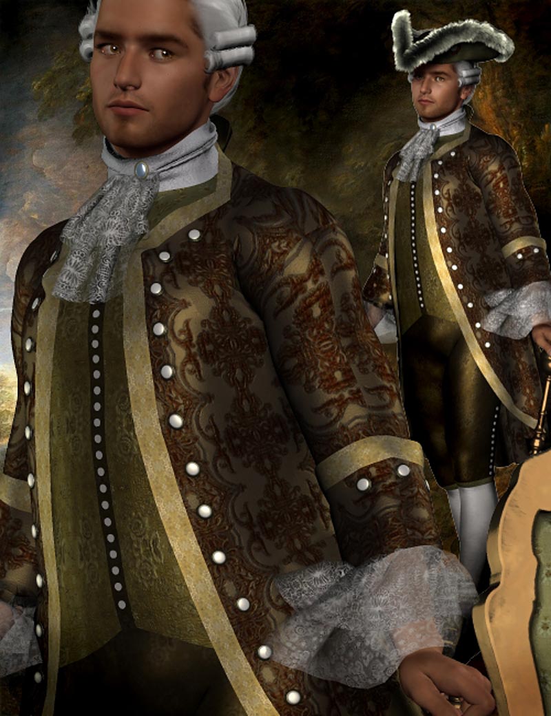 Francois-Philippe M4 18th Century Costume by N/A