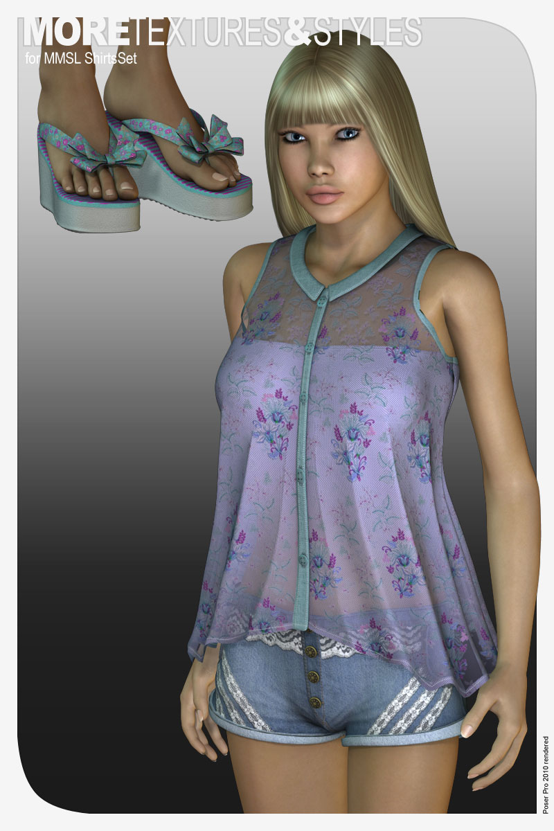 MORE Textures & Styles for MMSL ShirtsSet by N/A