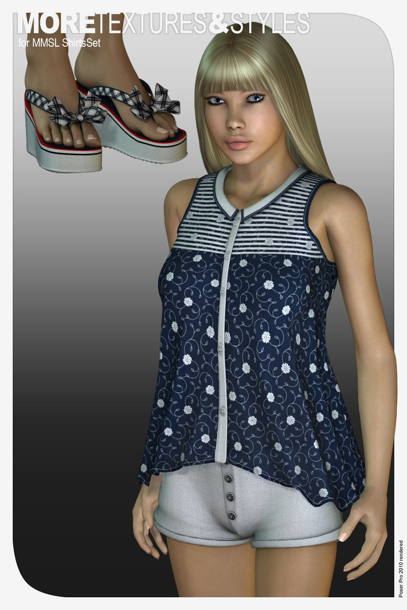 MORE Textures & Styles for MMSL ShirtsSet by N/A