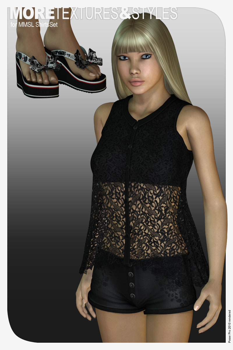 MORE Textures & Styles for MMSL ShirtsSet by N/A