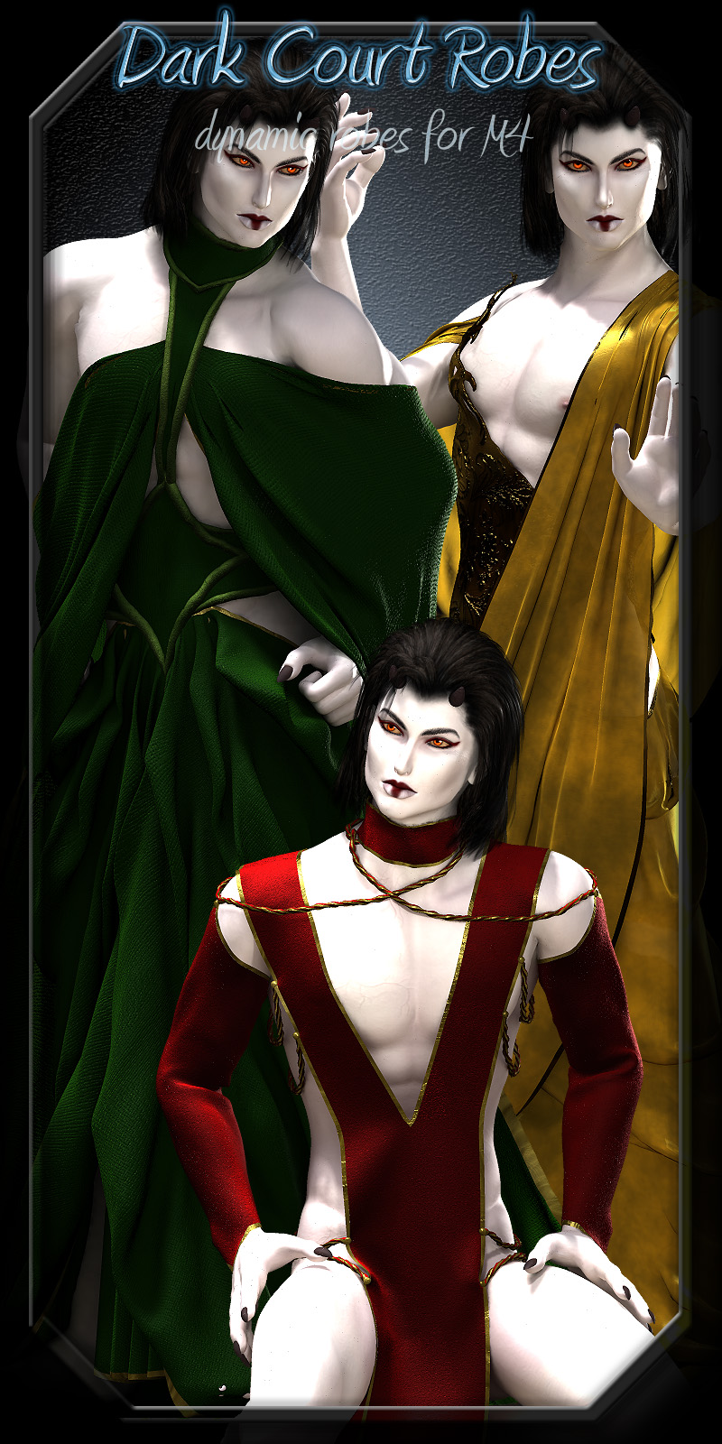 Dark Court Robes M4 by N/A