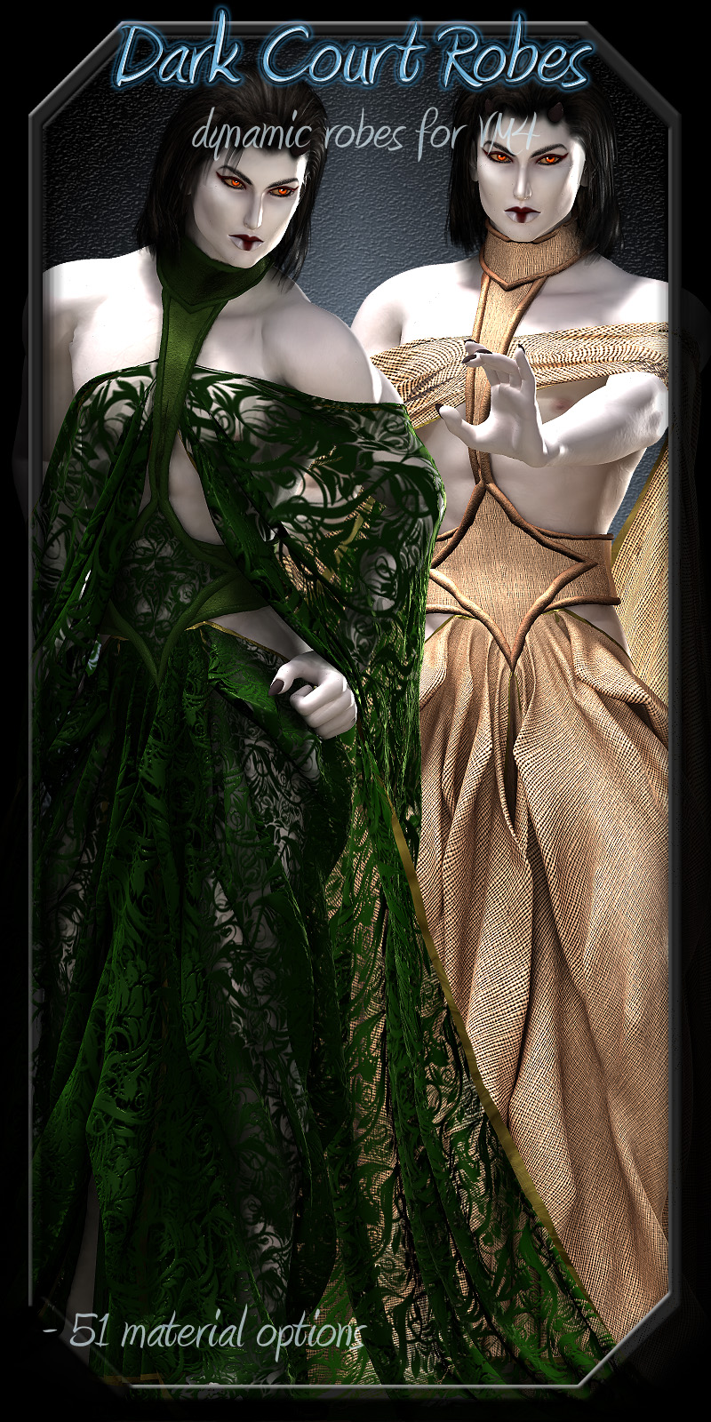 Dark Court Robes M4 by N/A