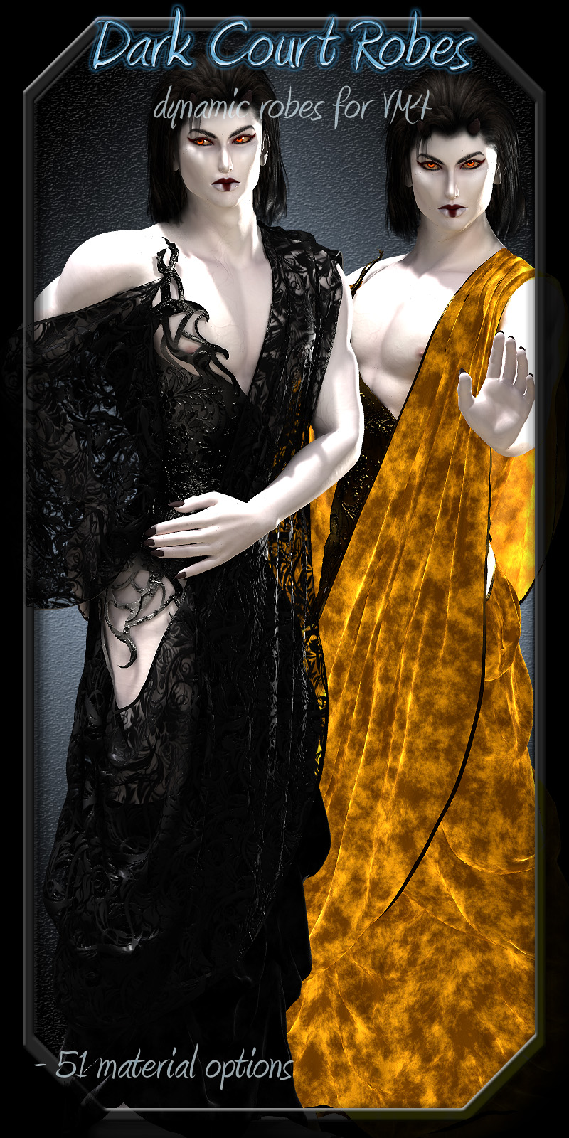 Dark Court Robes M4 by N/A