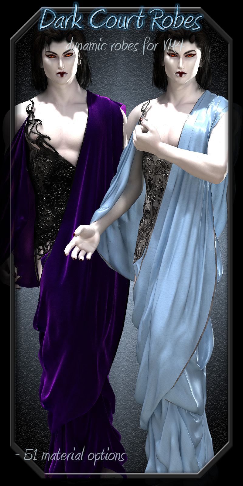 Dark Court Robes M4 by N/A
