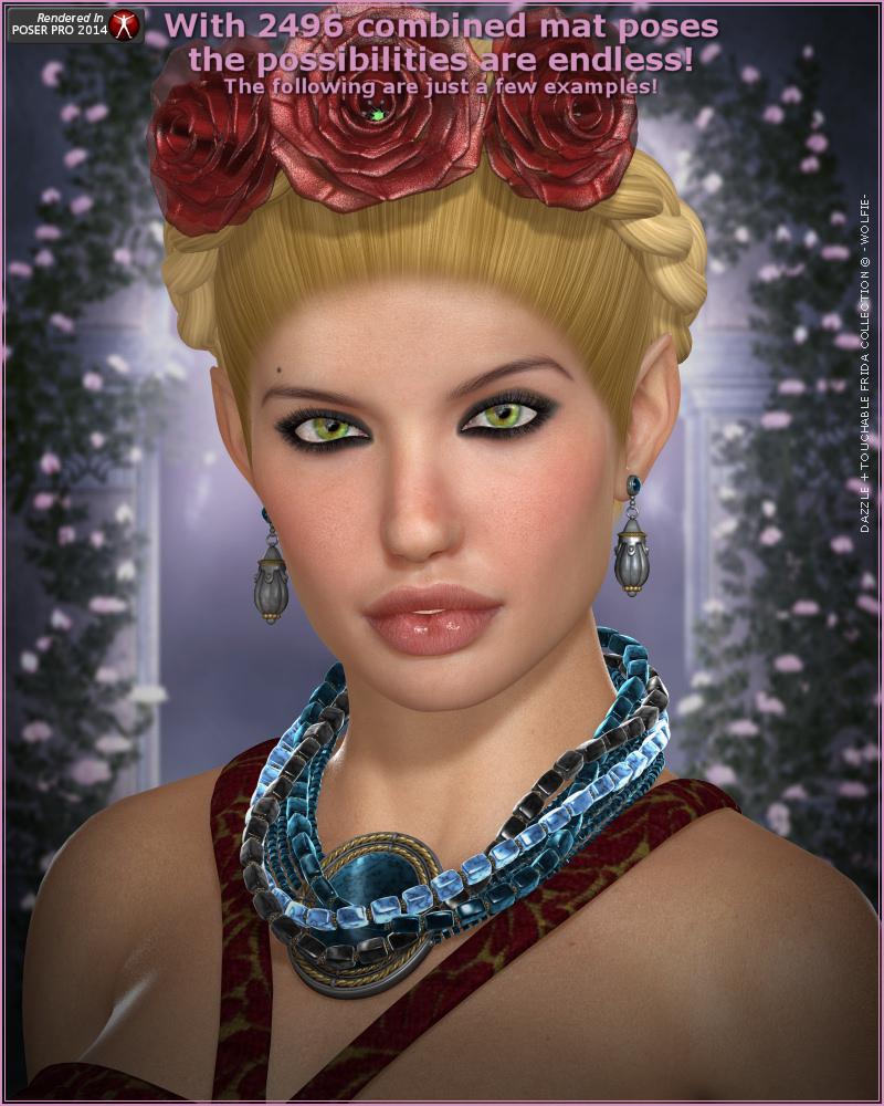 Dazzle Touchable Frida Collection by N/A