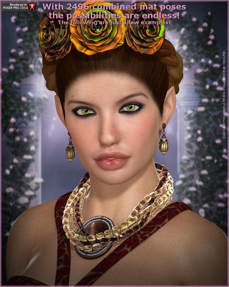 Dazzle Touchable Frida Collection by N/A