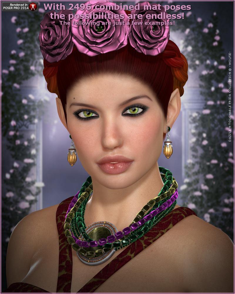 Dazzle Touchable Frida Collection by N/A