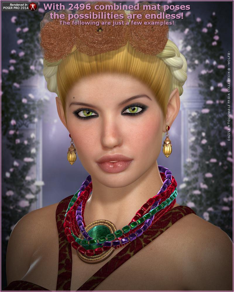 Dazzle Touchable Frida Collection by N/A