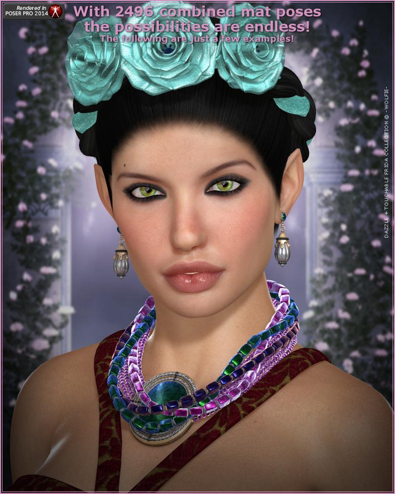 Dazzle Touchable Frida Collection by N/A