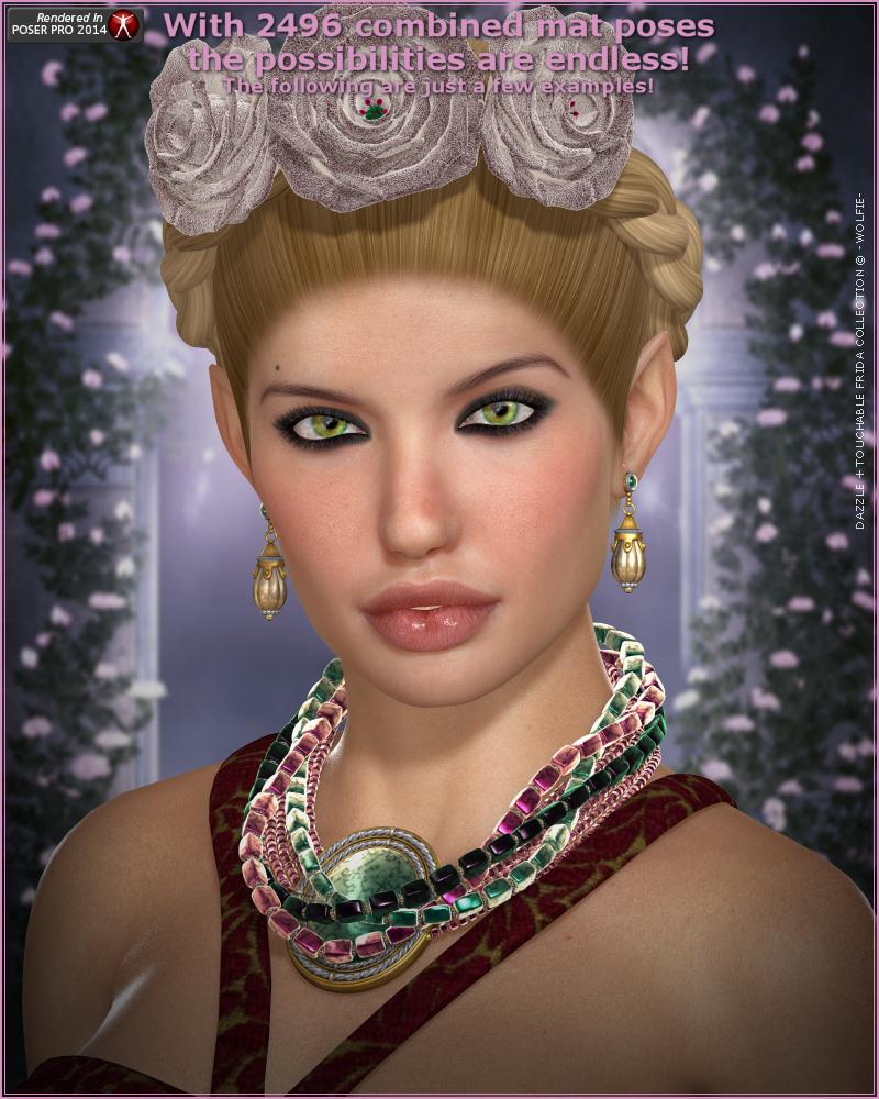 Dazzle Touchable Frida Collection by N/A