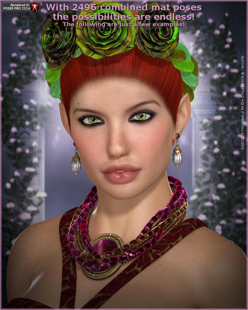Dazzle Touchable Frida Collection by N/A