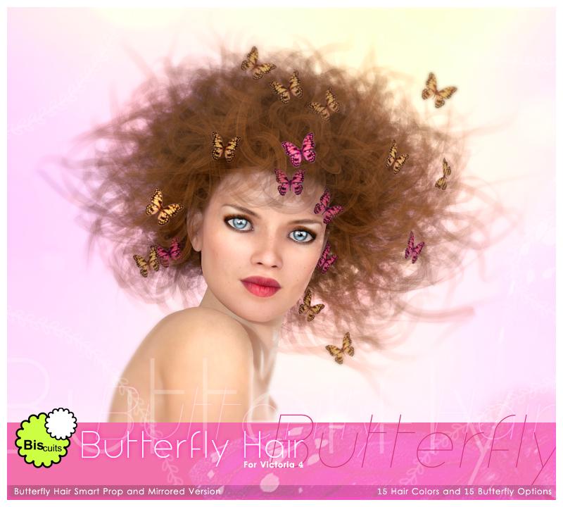 Biscuits Butterfly Hair by N/A