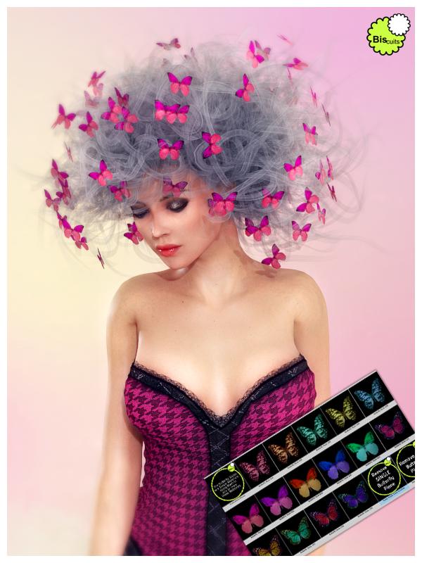 Biscuits Butterfly Hair by N/A