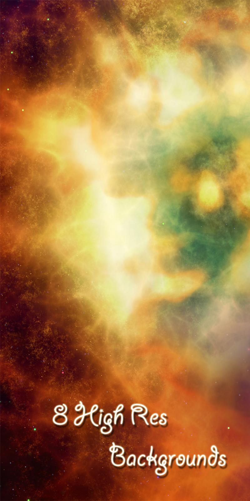 Planets, Stars and Nebulas - Space Backgrounds by N/A