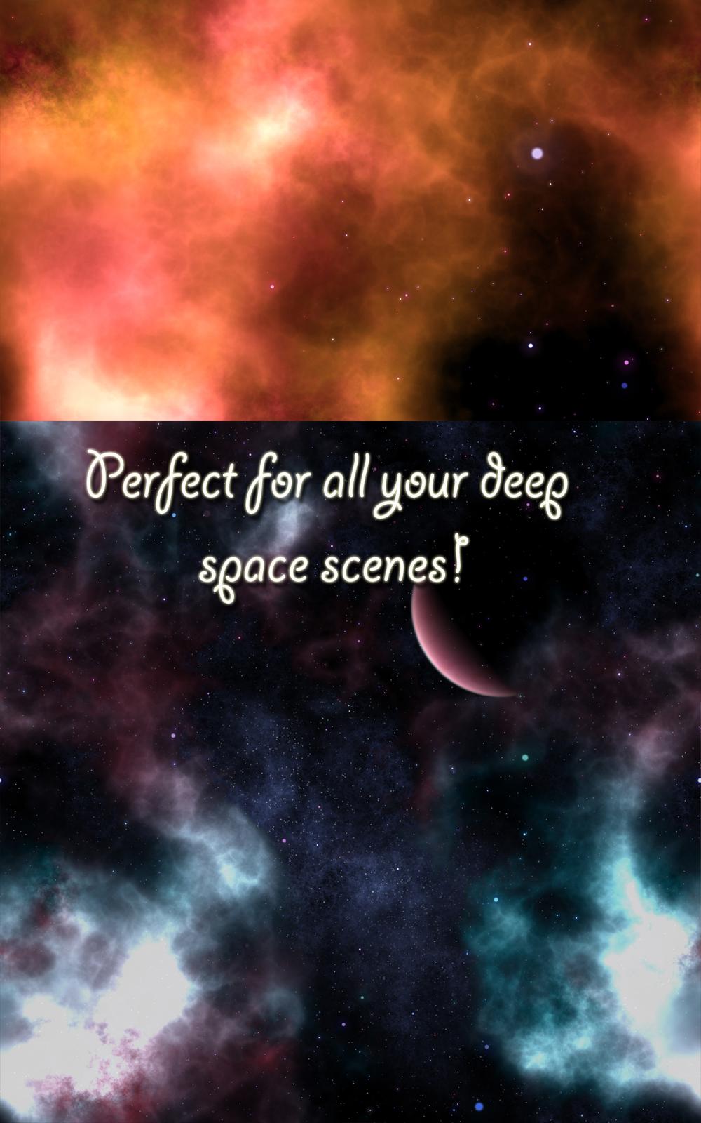 Planets, Stars and Nebulas - Space Backgrounds by N/A