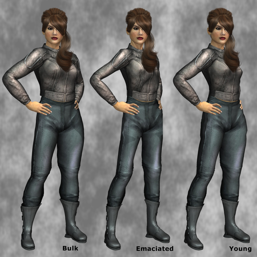Urban Biker (Dawn) (for Poser) by N/A
