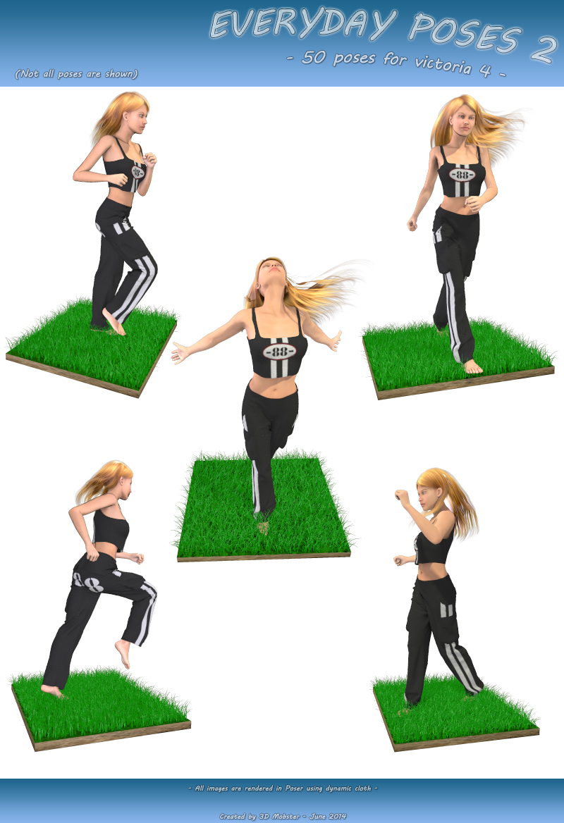 Victoria 4.2 poses - Everyday poses 2 by N/A