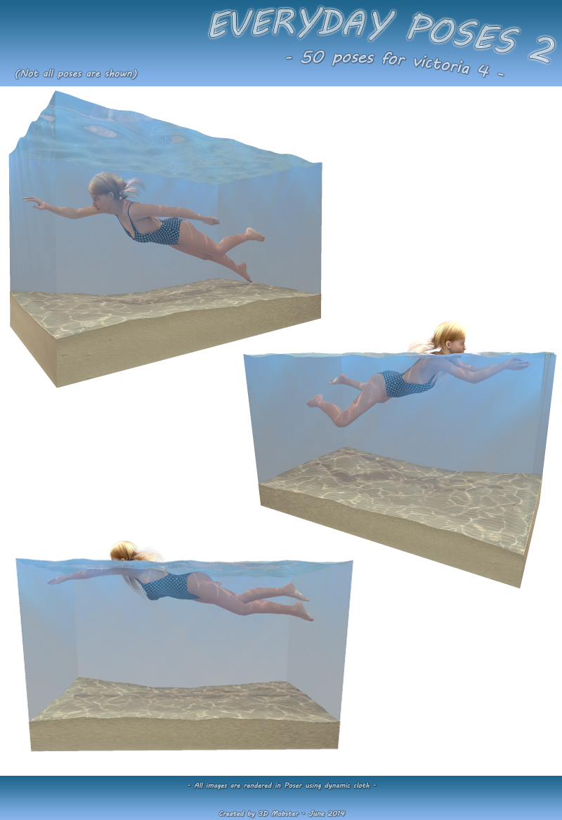 Victoria 4.2 poses - Everyday poses 2 by N/A