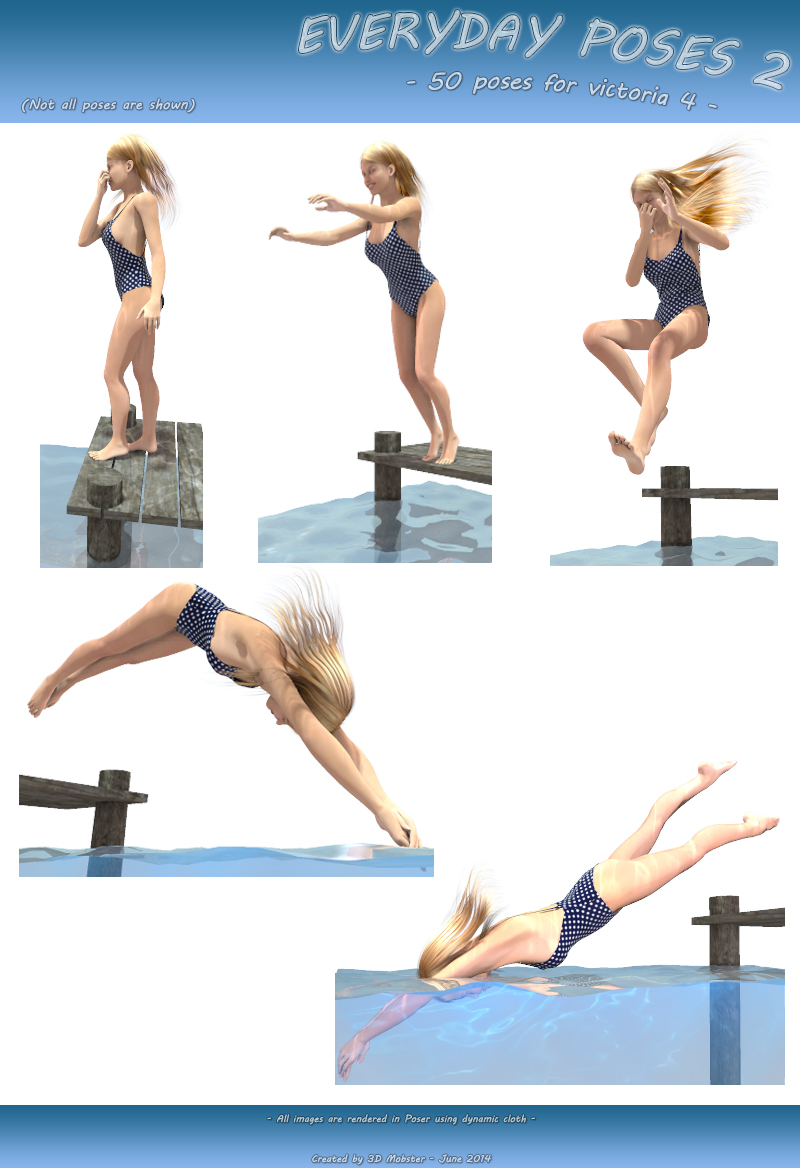 Victoria 4.2 poses - Everyday poses 2 by N/A